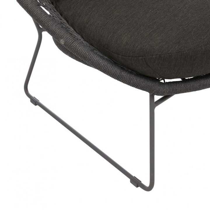 Normandy Rounded Graphite Chair