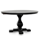 Reclaimed 1.4m Black Dining Table