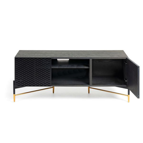 140cm Norfolk Metal Media Unit