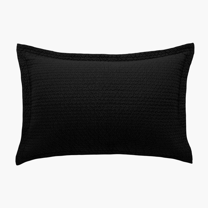 Aspen Black Pillowcases