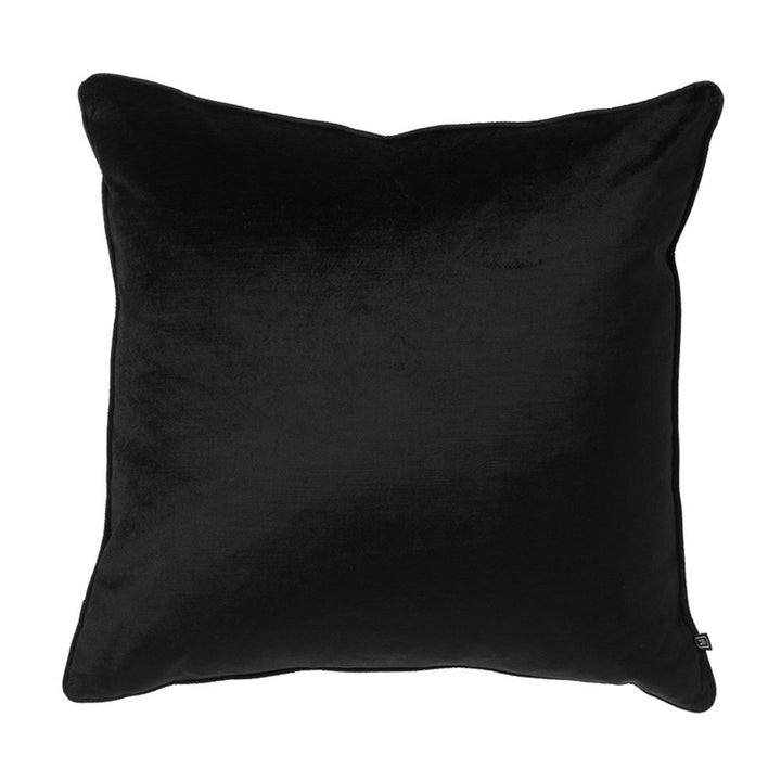 Velvet Romano Black Cushion