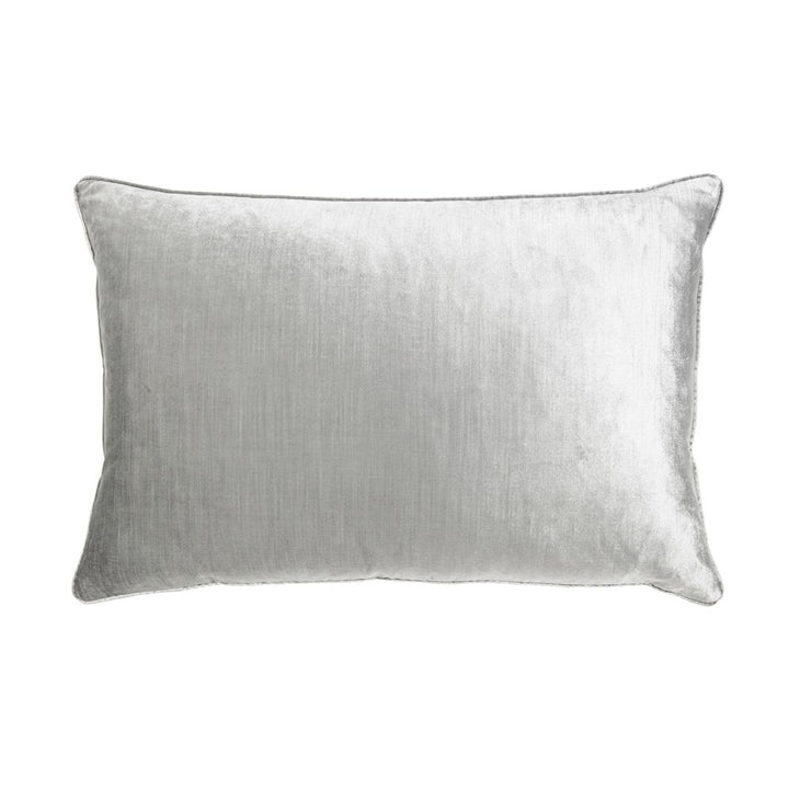 Velvet Romano Silver Cushion